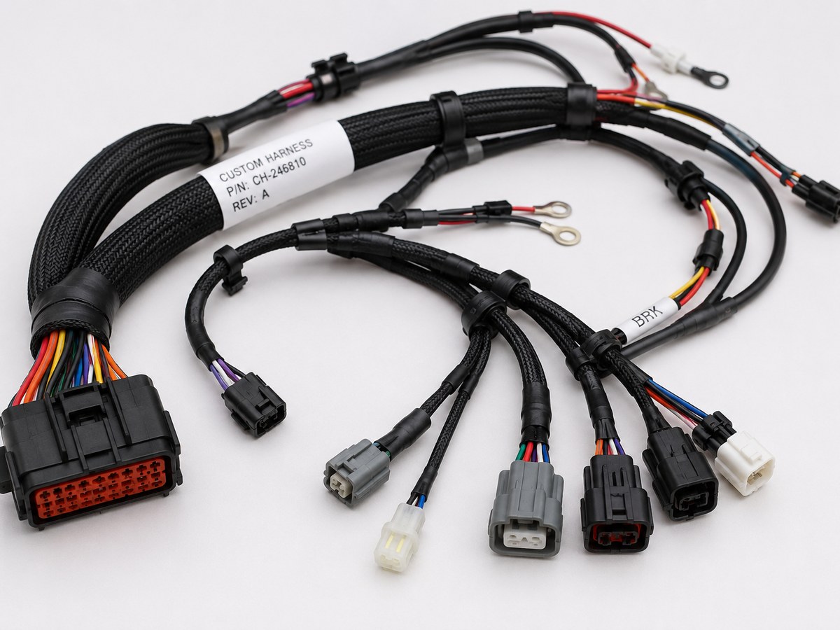 Custom cable harness