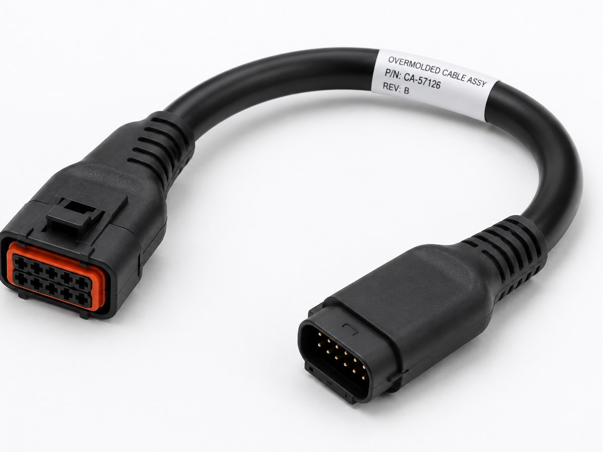 Overmolded Cable Assembly sample picture