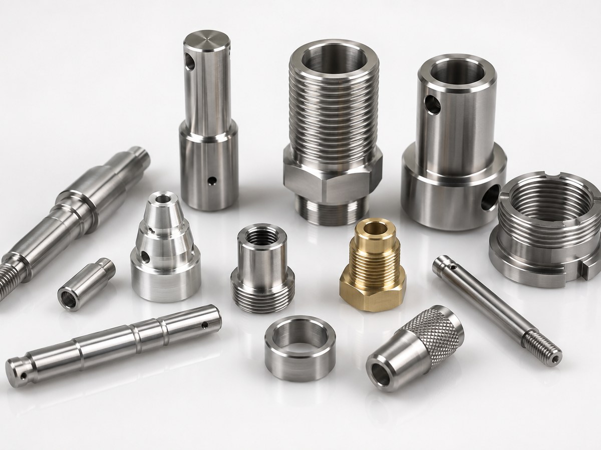 Precision turned components
