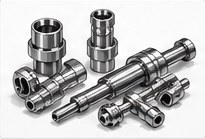 Machined stainless components